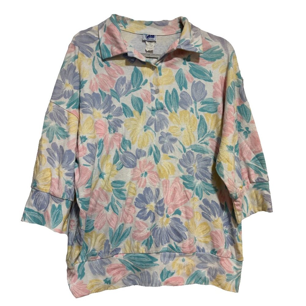 Vintage Floral Cottagecore Top